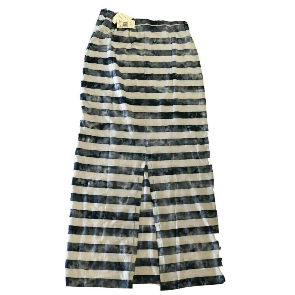 Element Women's Cotton Blend Beach Casual Florence Tie Dye Striped Maxi Skirt - Picture 11 of 12